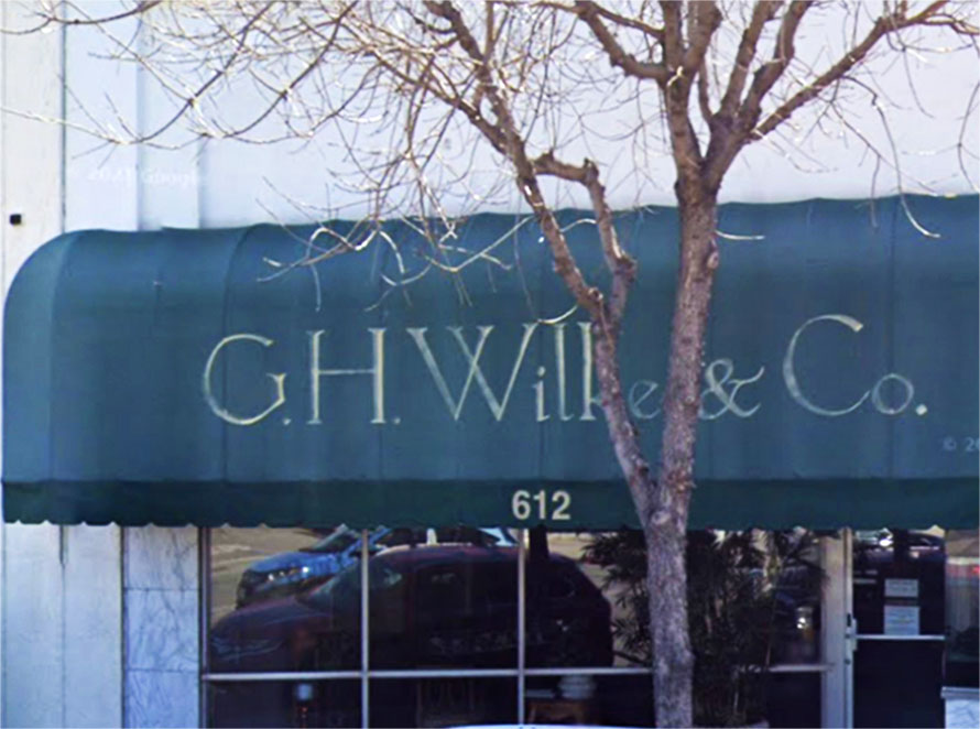 GH Wilke store front